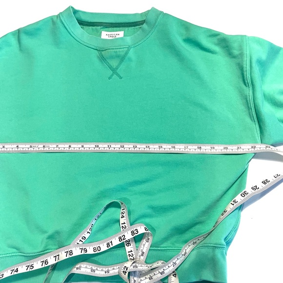 American Eagle Outfitters Teal Crewneck Sweater - Picture 10 of 10